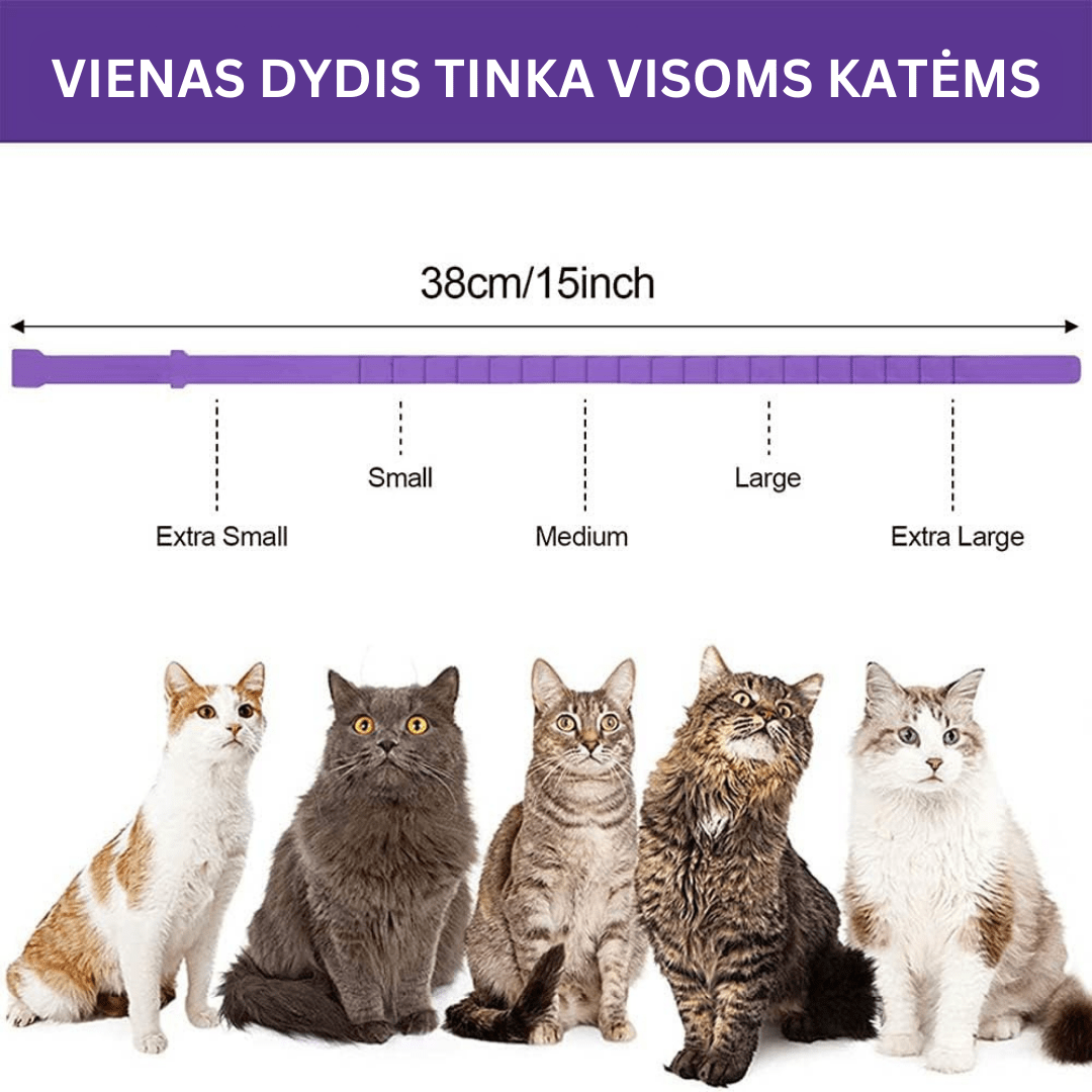 Raminantis ir atpalaiduojantis antkaklis gyvūnams