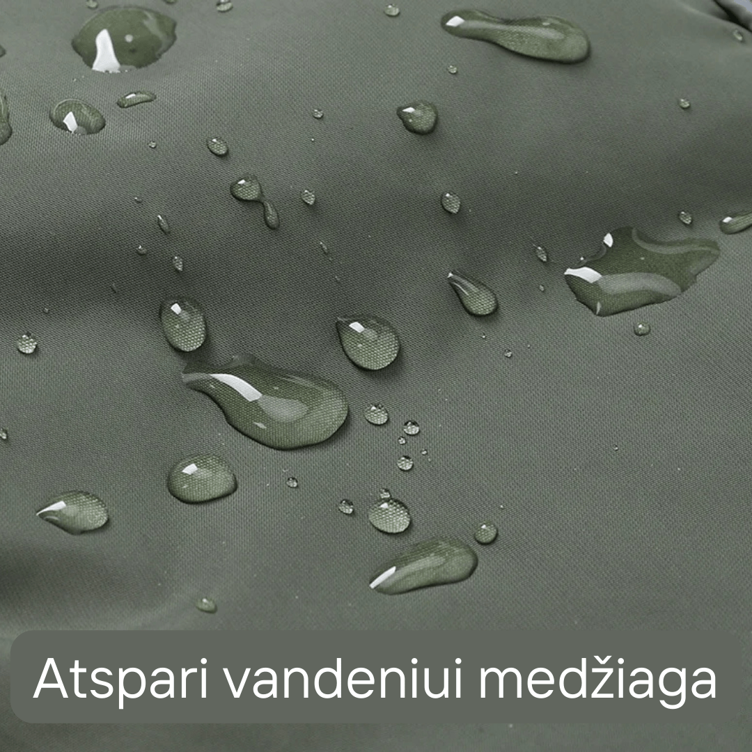 Šilta vidutinių ir didelių šunų liemenė su atšvaitu