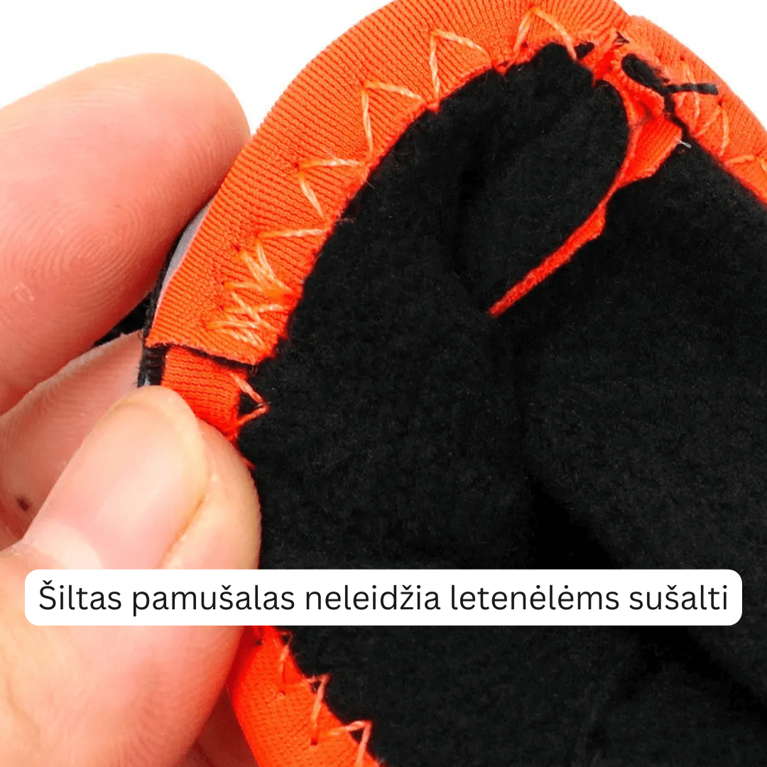 Šunų batukai su protektoriumi ir atšvaitais