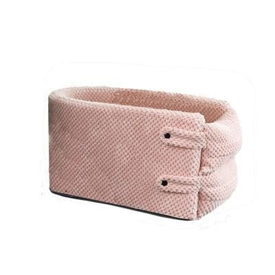 Automobilinis mažų šunelių kelioninis krepšys pink / 42x20x22cm / China