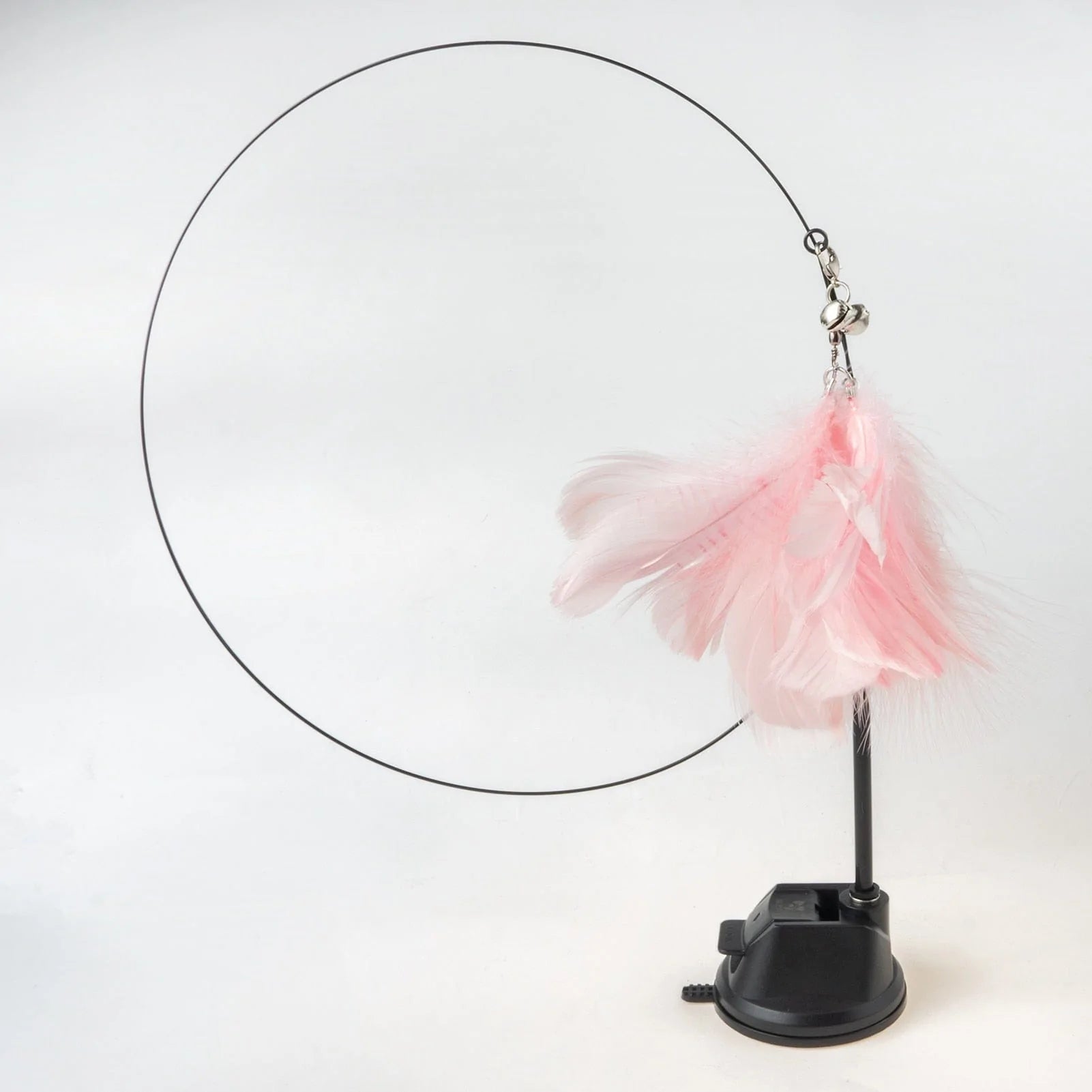 Judantis katės žaislas-gaudyklė Pink Feather Set
