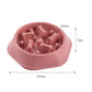 Slow - chow™ lėto valgymo šunų dubenėlis Pink