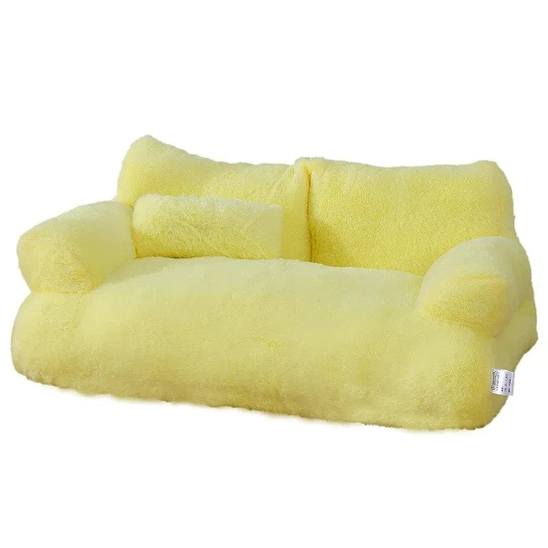Kačių guolis - sofa Yellow / 55x38x18cm