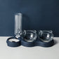 Dubenėlių komplektas 3-in-1 su automatine gertuve A Dark Blue / China