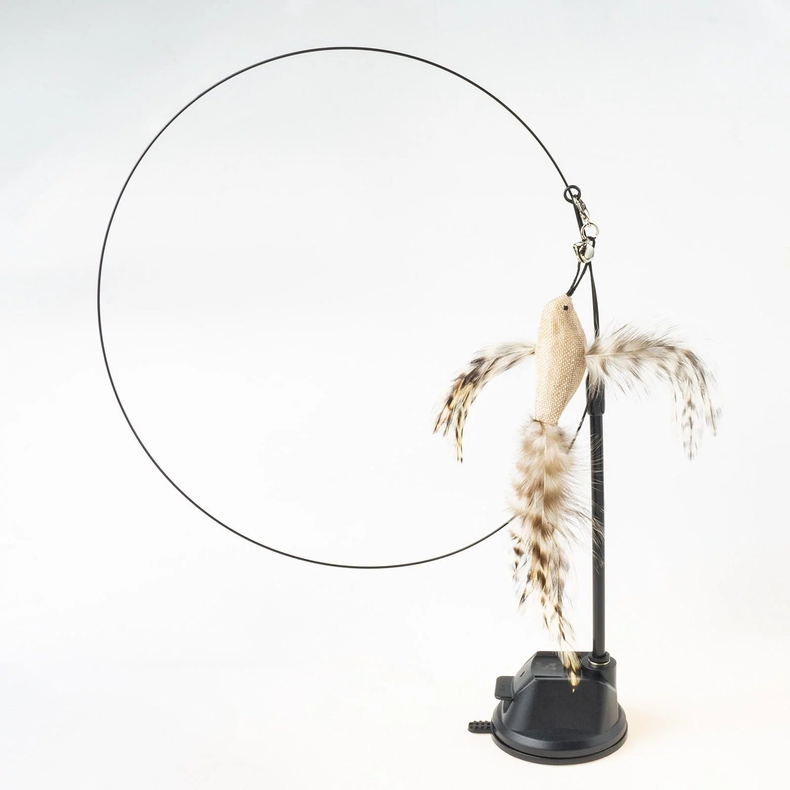 Judantis katės žaislas-gaudyklė Burlap bird Set