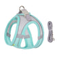 Ergonomiškos petnešos mažų veislių šuniukams + DOVANA pavadėlis Žydra / XXS 0.5-1.5 kg